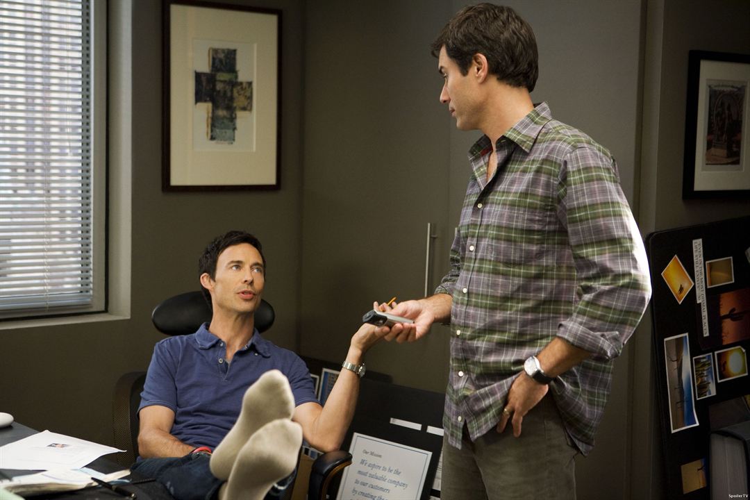 Fotoğraf Eric McCormack, Tom Cavanagh