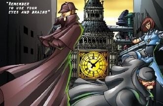 Sherlock Holmes in the 22nd Century : Afiş