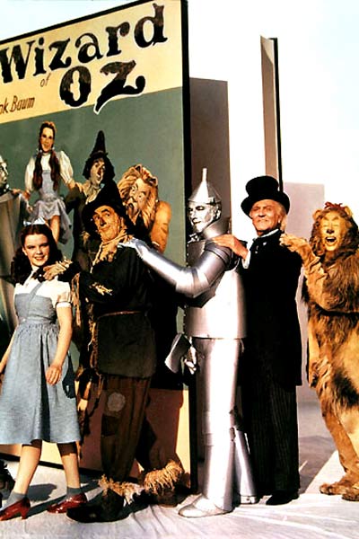Oz Büyücüsü : Fotoğraf Ray Bolger, Bert Lahr, Judy Garland, Frank Morgan, Victor Fleming, Jack Haley