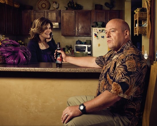 Fotoğraf Betsy Brandt, Dean Norris