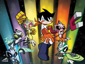 Super Robot Monkey Team Hyperforce Go ! : Afiş