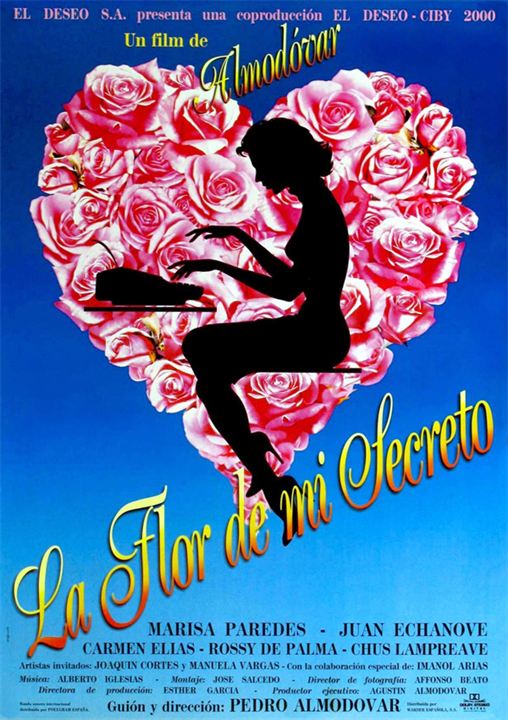 La Flor de mi secreto : Afiş