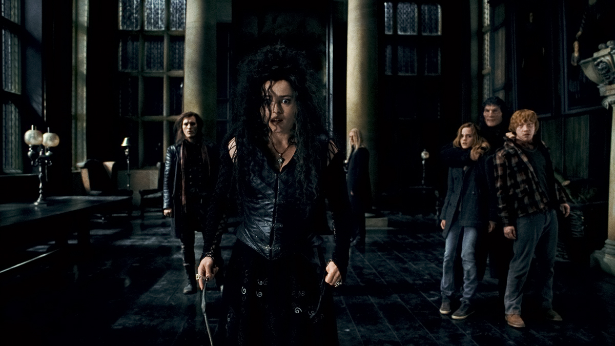 Harry Potter ve Ölüm Yadigarları: Bölüm 1 : Fotoğraf Rupert Grint, Dave Legeno, Helena Bonham Carter, Emma Watson