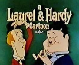 Laurel & Hardy animated cartoons : Afiş