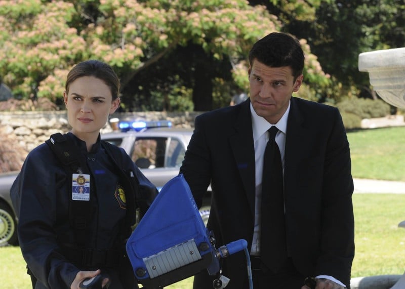 Fotoğraf David Boreanaz, Emily Deschanel