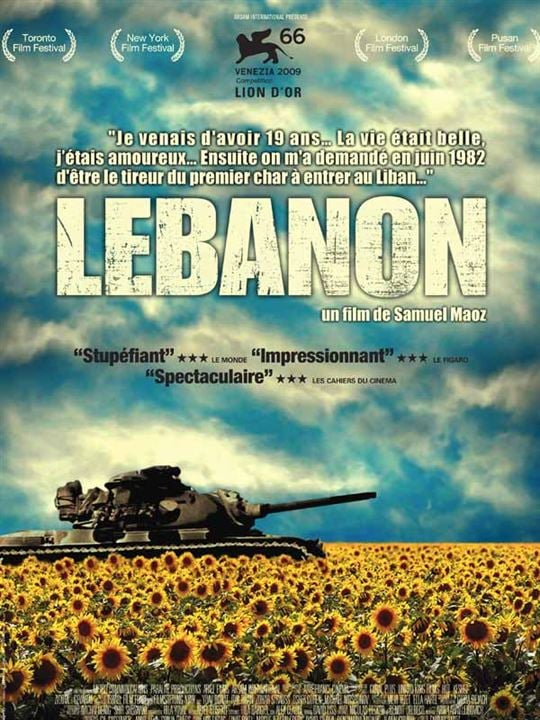 Lübnan : Afiş Samuel Maoz