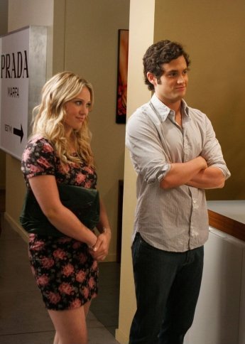 Fotoğraf Penn Badgley, Hilary Duff