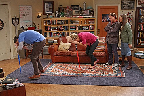 The Big Bang Theory : Fotoğraf Mayim Bialik, Kaley Cuoco, Jim Parsons, Johnny Galecki