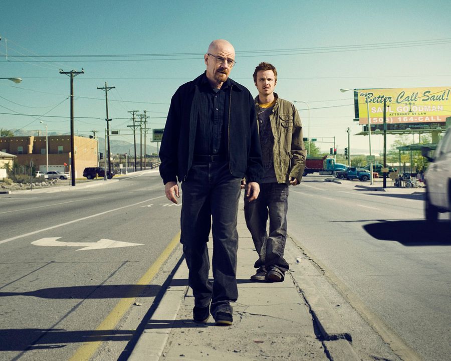 Fotoğraf Aaron Paul, Bryan Cranston