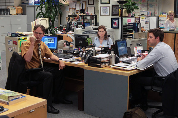 The Office (US) : Fotoğraf John Krasinski, Jenna Fischer, Rainn Wilson