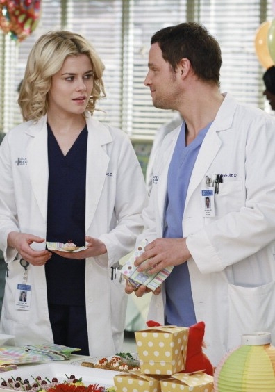 Grey's Anatomy : Fotoğraf Rachael Taylor, Justin Chambers (I)