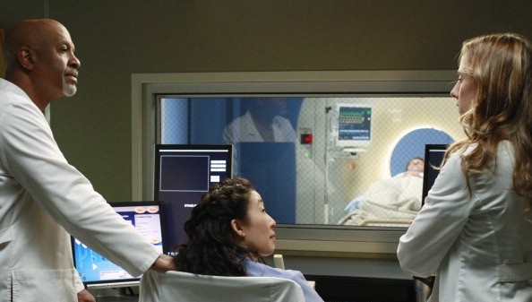 Grey's Anatomy : Fotoğraf Sandra Oh, James Pickens Jr., Kim Raver