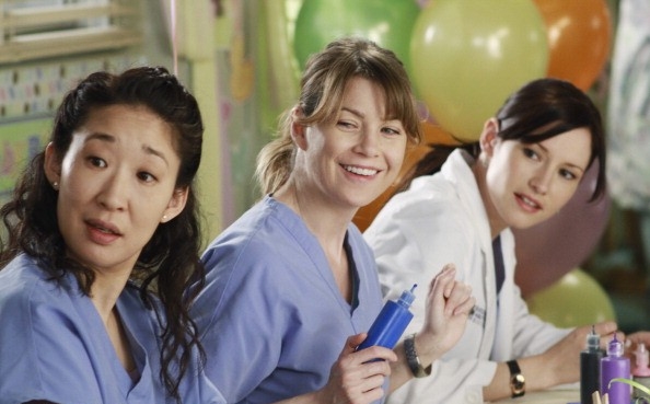 Grey's Anatomy : Fotoğraf Ellen Pompeo, Sandra Oh, Chyler Leigh