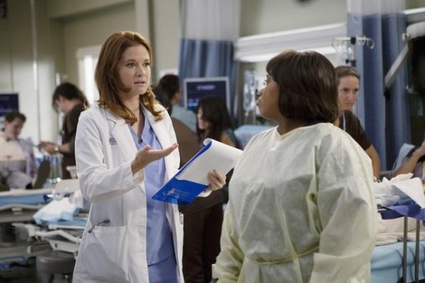 Grey's Anatomy : Fotoğraf Chandra Wilson, Sarah Drew