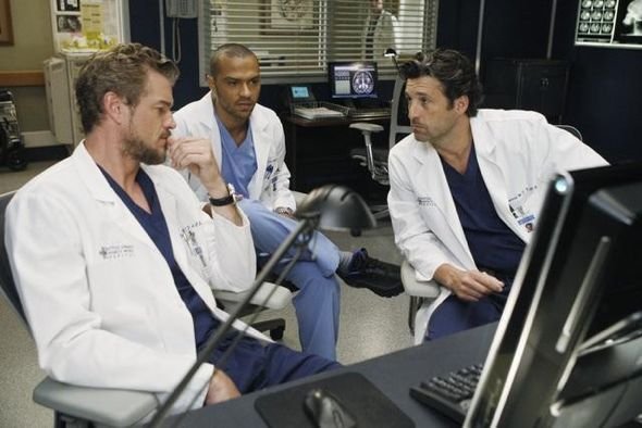 Grey's Anatomy : Fotoğraf Patrick Dempsey, Eric Dane, Jesse Williams