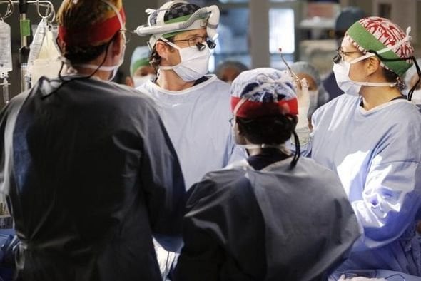 Grey's Anatomy : Fotoğraf Patrick Dempsey, Sara Ramirez