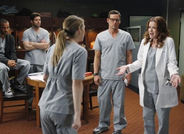 Grey's Anatomy : Fotoğraf Ellen Pompeo, Jesse Williams, Justin Chambers (I), Robert Baker, Sarah Drew