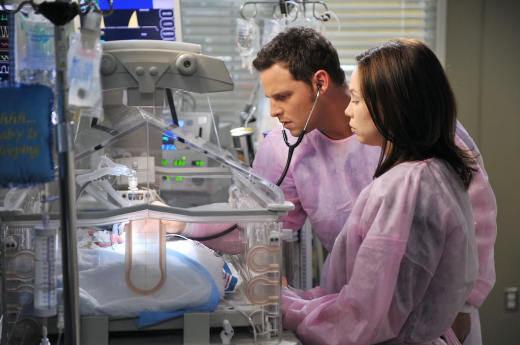Grey's Anatomy : Fotoğraf Amanda Fuller, Justin Chambers (I)