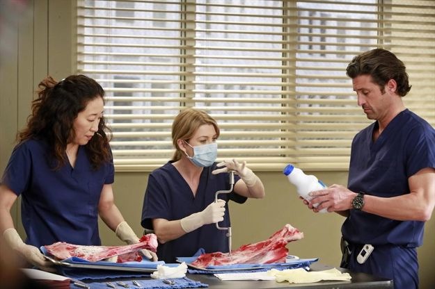 Grey's Anatomy : Fotoğraf Patrick Dempsey, Sandra Oh, Ellen Pompeo
