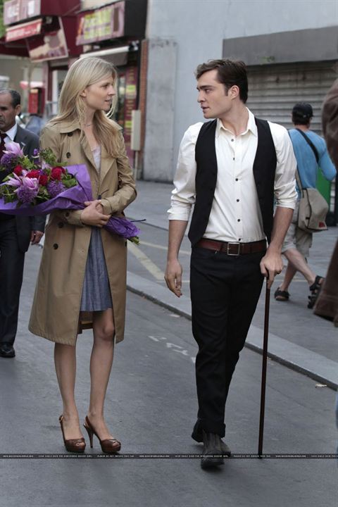 Fotoğraf Ed Westwick, Clémence Poésy