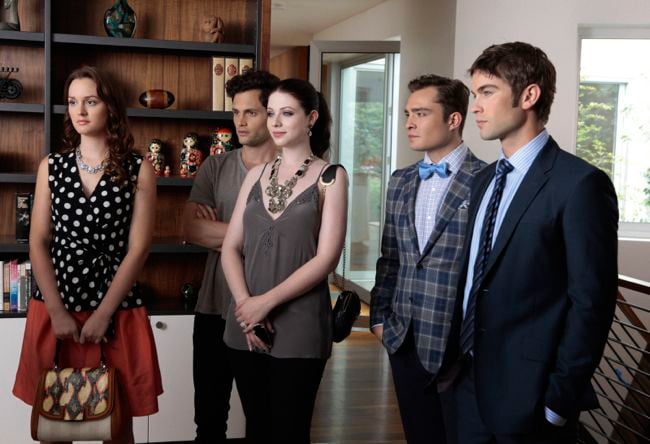 Gossip Girl : Fotoğraf Penn Badgley, Leighton Meester, Ed Westwick, Chace Crawford, Michelle Trachtenberg