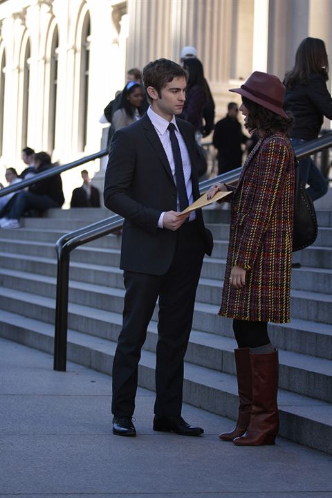 Gossip Girl : Fotoğraf Sofia Black D'Elia, Chace Crawford