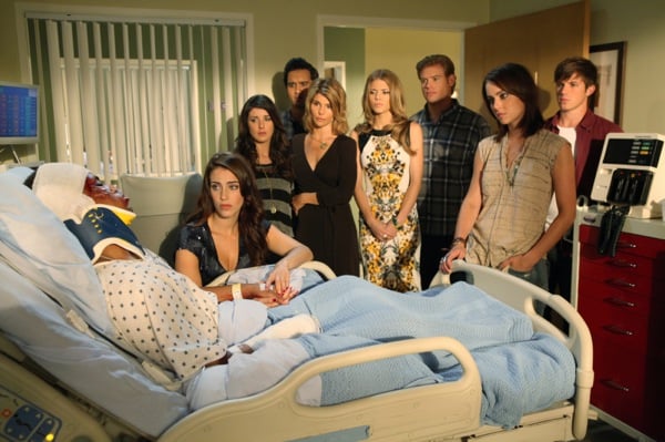 90210 : Fotoğraf Lori Loughlin, Jessica Walter, Matt Lanter, Tristan Mack Wilds, AnnaLynne McCord, Jessica Stroup, Shenae Grimes-Beech, Trevor Donovan