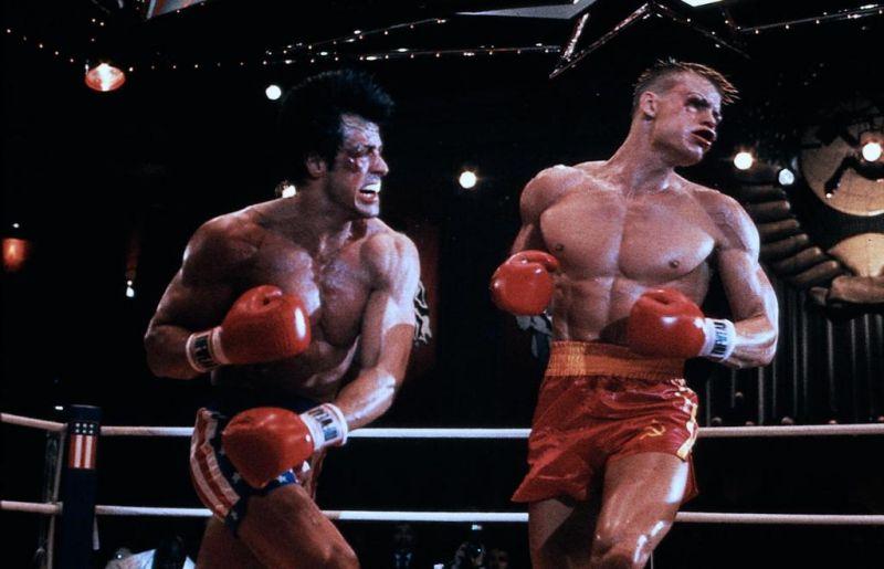 Rocky 4 : Fotoğraf Dolph Lundgren, Sylvester Stallone