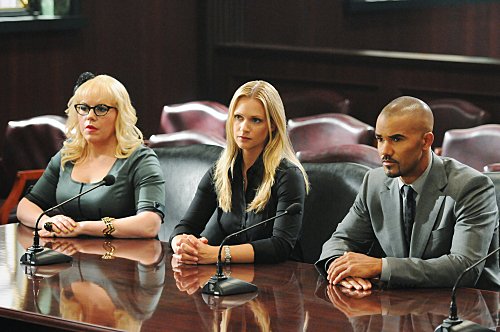 Criminal Minds : Fotoğraf A.J. Cook, Shemar Moore, Kirsten Vangsness