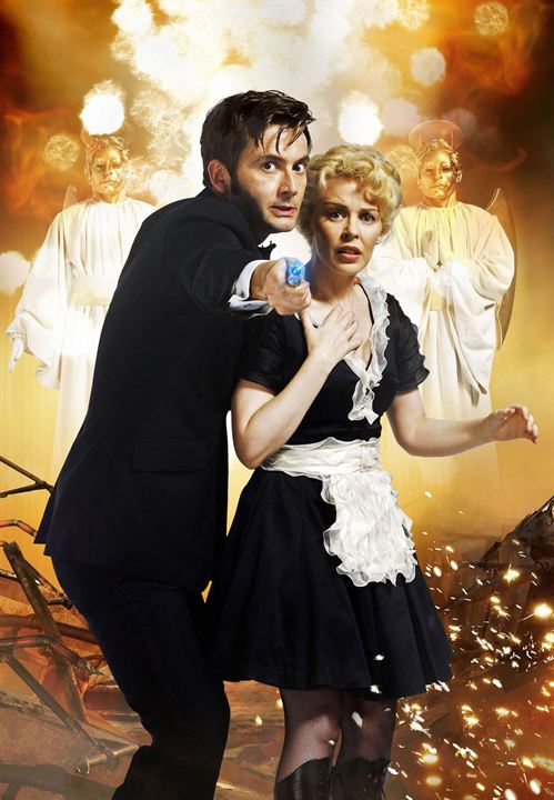 Doctor Who (2005) : Fotoğraf Kylie Minogue, David Tennant