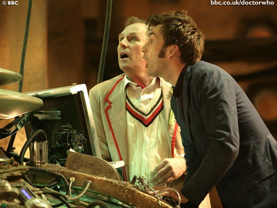 Doctor Who (2005) : Fotoğraf David Tennant, Peter Davison