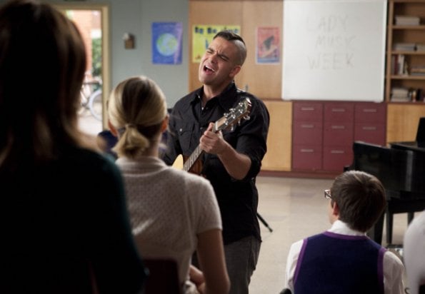 Glee : Fotoğraf Dianna Agron, Mark Salling, Kevin McHale