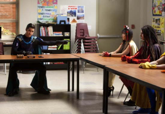 Glee : Fotoğraf Jenna Ushkowitz, Darren Criss, Samuel Larsen