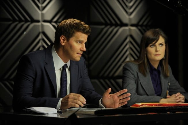 Bones : Fotoğraf David Boreanaz, Emily Deschanel