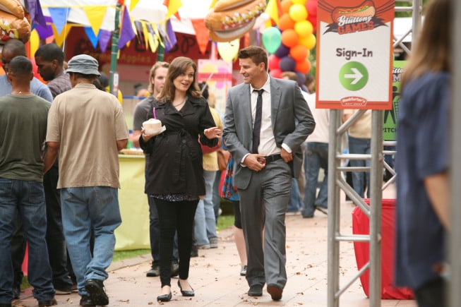 Bones : Fotoğraf David Boreanaz, Emily Deschanel