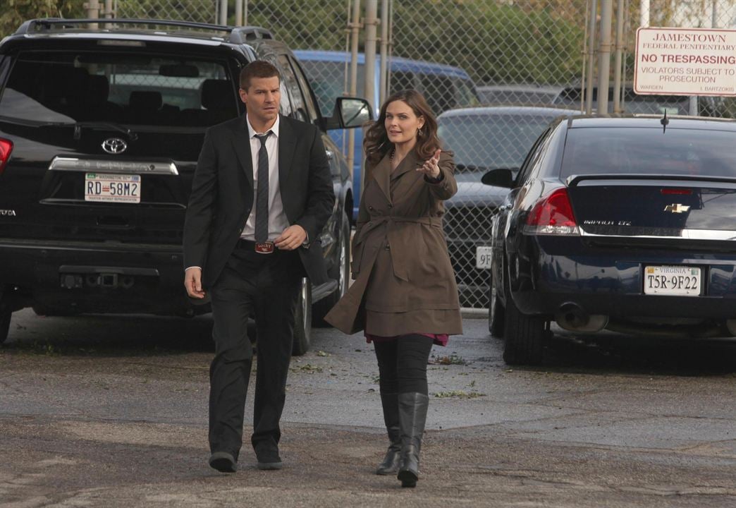 Bones : Fotoğraf David Boreanaz, Emily Deschanel