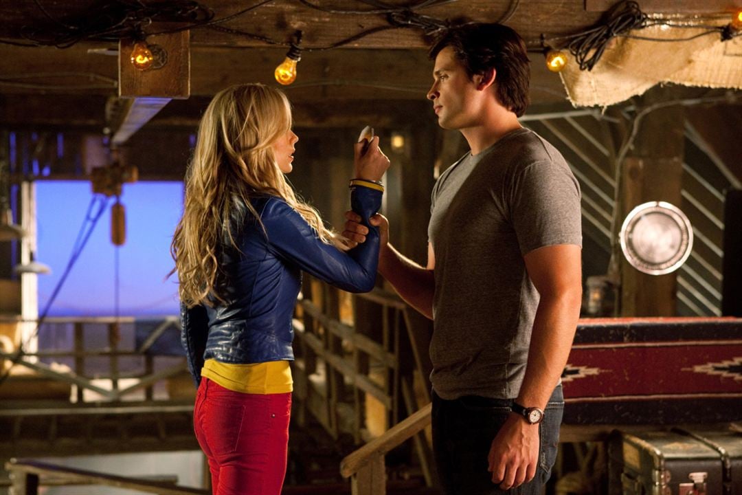 Fotoğraf Laura Vandervoort, Tom Welling