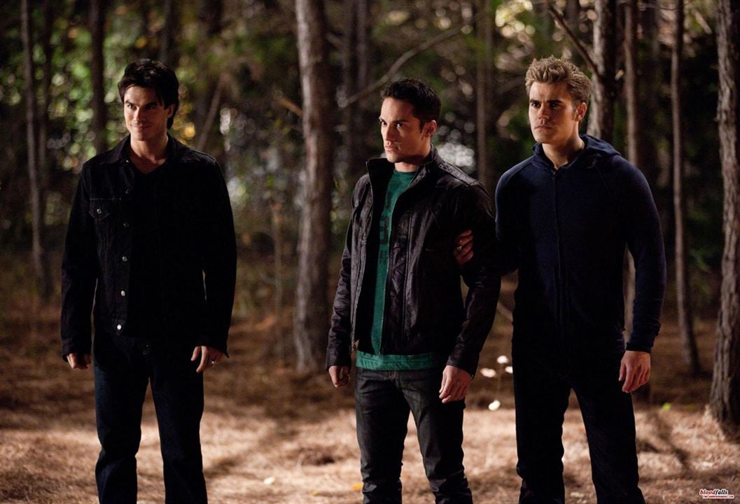 The Vampire Diaries : Fotoğraf Ian Somerhalder, Michael Trevino, Paul Wesley