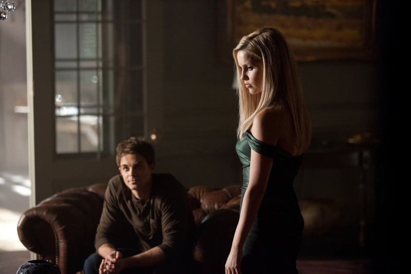 The Vampire Diaries : Fotoğraf Claire Holt, Nathaniel Buzolic