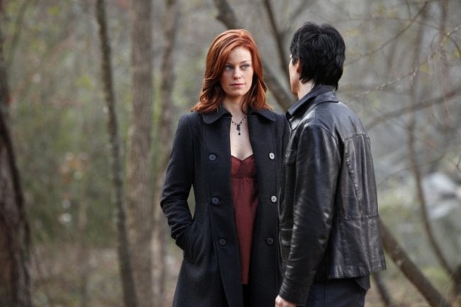 The Vampire Diaries : Fotoğraf Cassidy Freeman, Ian Somerhalder