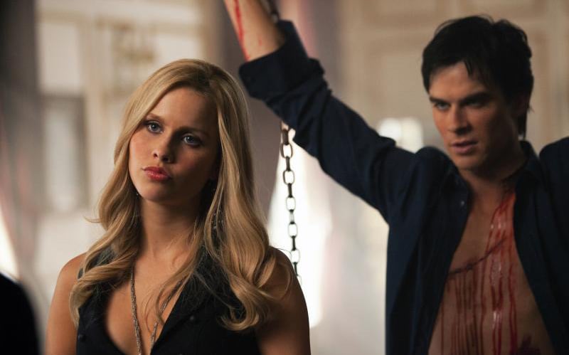 The Vampire Diaries : Fotoğraf Ian Somerhalder, Claire Holt