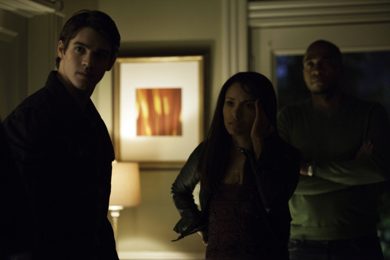 The Vampire Diaries : Fotoğraf Kat Graham, Steven R. McQueen, Rick Worthy