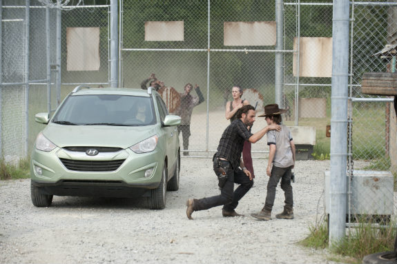 The Walking Dead : Fotoğraf Chandler Riggs, Andrew Lincoln