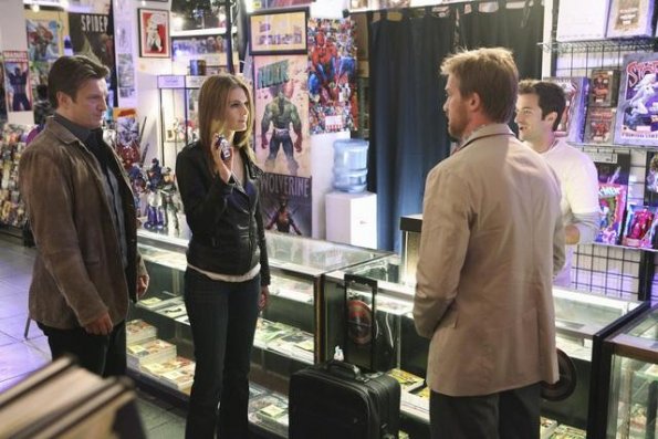Castle : Fotoğraf Stana Katic, Kenneth Mitchell, Nathan Fillion, Eric Tiede