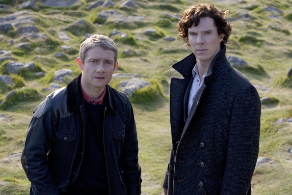 Sherlock : Fotoğraf Martin Freeman, Benedict Cumberbatch