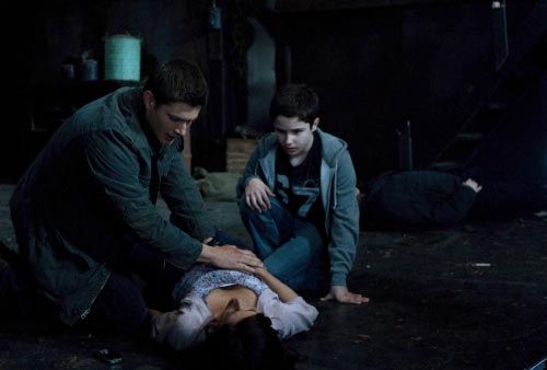 Supernatural : Fotoğraf Nicholas Elia, Jensen Ackles, Cindy Sampson