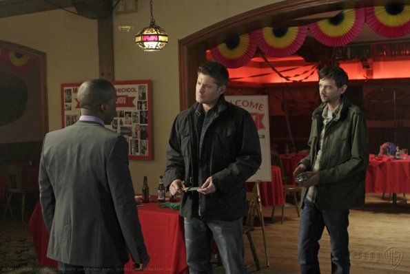 Supernatural : Fotoğraf Jensen Ackles, DJ Qualls