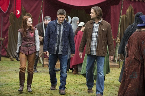 Supernatural : Fotoğraf Jensen Ackles, Felicia Day, Jared Padalecki