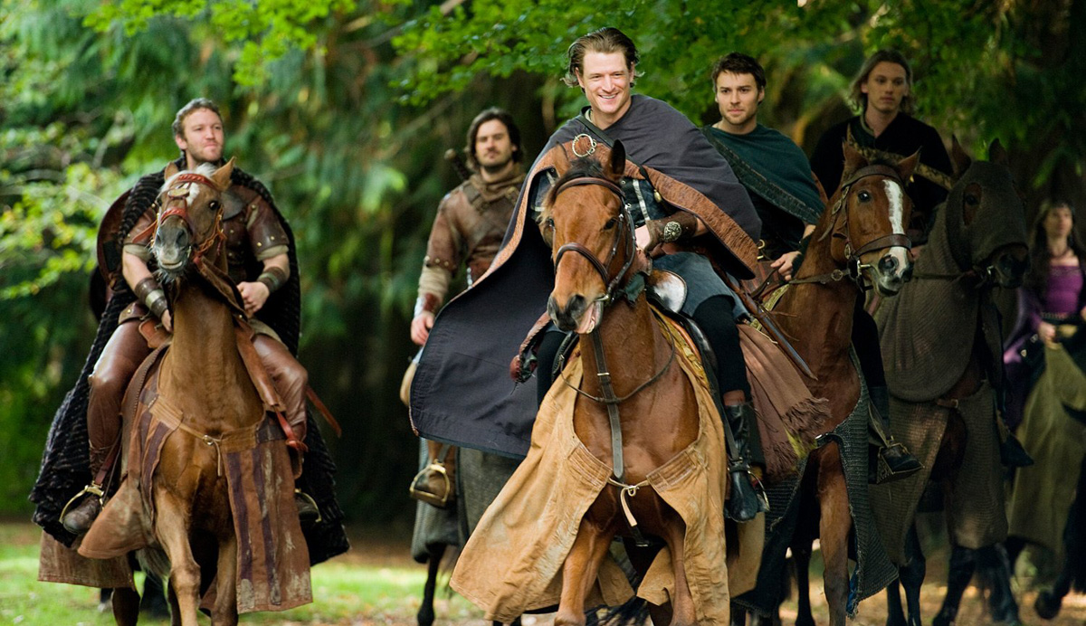 Fotoğraf Diarmaid Murtagh, Peter Mooney, Clive Standen, Jamie Campbell Bower, Philip Winchester