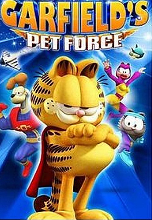 Garfield 3 Boyutlu Süper Kahraman : Afiş